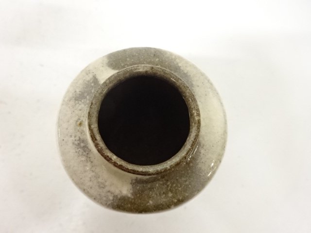  茂生造　古萩　肩衝茶入